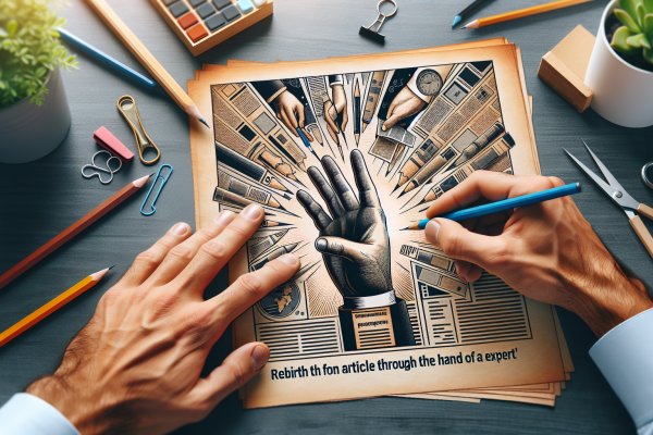 블로그 글로 기사를 변화시켜 드립니다: 전문가의 손길로 기사 재탄생시키기